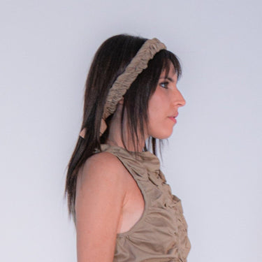 Ishtar Small Headband Beige