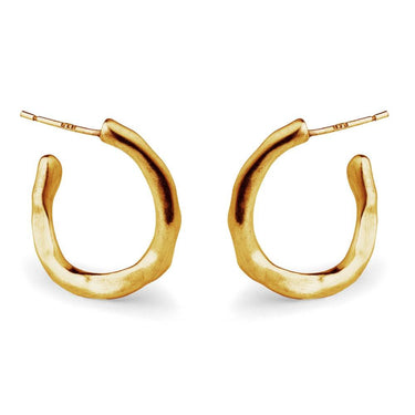 Twisted Hoops 18ct Gold Vermeil