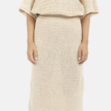 Sedona Crochet Skirt-Natural