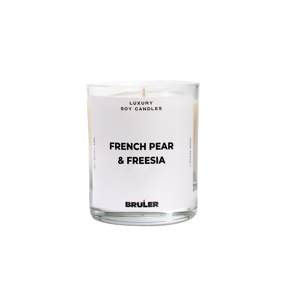 BRÛLER - FRENCH PEAR & FREESIA CANDLE